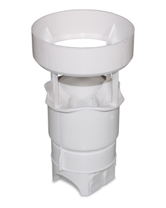 Cylinder inside white FLUXX360 for sensor DOL26